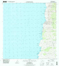 Milolii Hawaii Historical topographic map, 1:24000 scale, 7.5 X 7.5 Minute, Year 1996
