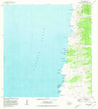 Milolii Hawaii Historical topographic map, 1:24000 scale, 7.5 X 7.5 Minute, Year 1981