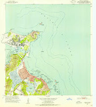 Mokapu Hawaii Historical topographic map, 1:24000 scale, 7.5 X 7.5 Minute, Year 1952