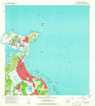 Mokapu Hawaii Historical topographic map, 1:24000 scale, 7.5 X 7.5 Minute, Year 1959
