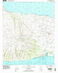 Molokai Airport Hawaii Historical topographic map, 1:24000 scale, 7.5 X 7.5 Minute, Year 1993