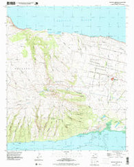 Molokai Airport Hawaii Historical topographic map, 1:24000 scale, 7.5 X 7.5 Minute, Year 1993