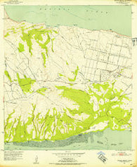 Molokai Airport Hawaii Historical topographic map, 1:24000 scale, 7.5 X 7.5 Minute, Year 1952