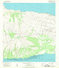 Molokai Airport Hawaii Historical topographic map, 1:24000 scale, 7.5 X 7.5 Minute, Year 1968