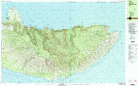Molokai East Hawaii Historical topographic map, 1:25000 scale, 7.5 X 15 Minute, Year 1983