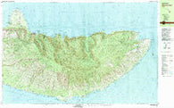 Molokai East Hawaii Historical topographic map, 1:25000 scale, 7.5 X 15 Minute, Year 1983