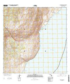 Naalehu Hawaii Historical topographic map, 1:24000 scale, 7.5 X 7.5 Minute, Year 2013