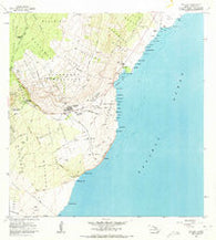 Naalehu Hawaii Historical topographic map, 1:24000 scale, 7.5 X 7.5 Minute, Year 1962
