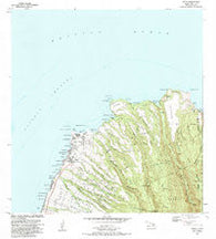 Napili Hawaii Historical topographic map, 1:24000 scale, 7.5 X 7.5 Minute, Year 1983