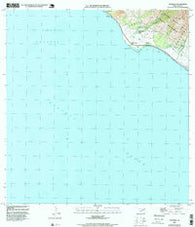 Olowalu Hawaii Historical topographic map, 1:24000 scale, 7.5 X 7.5 Minute, Year 1992