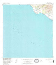 Olowalu Hawaii Historical topographic map, 1:24000 scale, 7.5 X 7.5 Minute, Year 1983