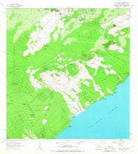 Pahoa South Hawaii Historical topographic map, 1:24000 scale, 7.5 X 7.5 Minute, Year 1966