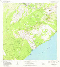 Pahoa South Hawaii Historical topographic map, 1:24000 scale, 7.5 X 7.5 Minute, Year 1980
