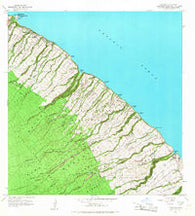 Papaaloa Hawaii Historical topographic map, 1:24000 scale, 7.5 X 7.5 Minute, Year 1966