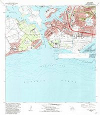 Pearl Harbor Hawaii Historical topographic map, 1:24000 scale, 7.5 X 7.5 Minute, Year 1983