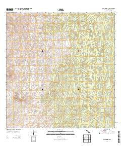 Puaakala Hawaii Current topographic map, 1:24000 scale, 7.5 X 7.5 Minute, Year 2013