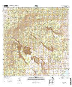 Punaluu Hawaii Historical topographic map, 1:24000 scale, 7.5 X 7.5 Minute, Year 2013