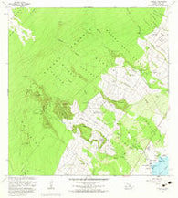 Punaluu Hawaii Historical topographic map, 1:24000 scale, 7.5 X 7.5 Minute, Year 1982