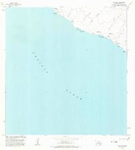 Puu Hou Hawaii Historical topographic map, 1:24000 scale, 7.5 X 7.5 Minute, Year 1981