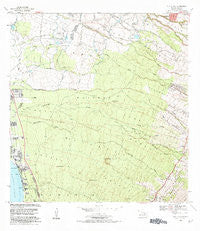 Puu O Kali Hawaii Historical topographic map, 1:24000 scale, 7.5 X 7.5 Minute, Year 1983