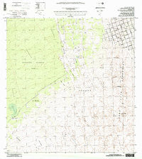Puu O Keokeo Hawaii Historical topographic map, 1:24000 scale, 7.5 X 7.5 Minute, Year 1995