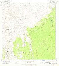 Puu O Keokeo Hawaii Historical topographic map, 1:24000 scale, 7.5 X 7.5 Minute, Year 1967