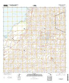 Puu Hinai Hawaii Current topographic map, 1:24000 scale, 7.5 X 7.5 Minute, Year 2013