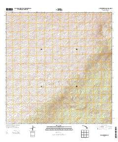 Puukinikini Hawaii Historical topographic map, 1:24000 scale, 7.5 X 7.5 Minute, Year 2013