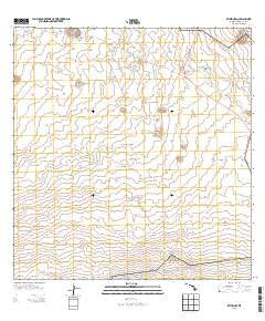 Puukoli Hawaii Historical topographic map, 1:24000 scale, 7.5 X 7.5 Minute, Year 2013