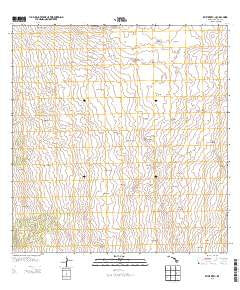 Puulehua Hawaii Current topographic map, 1:24000 scale, 7.5 X 7.5 Minute, Year 2013