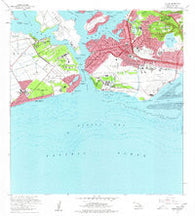 Puuloa Hawaii Historical topographic map, 1:24000 scale, 7.5 X 7.5 Minute, Year 1968