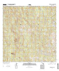 Puumakaala Hawaii Historical topographic map, 1:24000 scale, 7.5 X 7.5 Minute, Year 2013