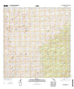 Puuokeokeo Hawaii Current topographic map, 1:24000 scale, 7.5 X 7.5 Minute, Year 2013