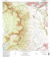 Schofield Barracks Hawaii Historical topographic map, 1:24000 scale, 7.5 X 7.5 Minute, Year 1983