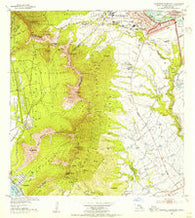 Schofield Barracks Hawaii Historical topographic map, 1:24000 scale, 7.5 X 7.5 Minute, Year 1953