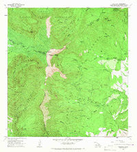Waialeale Hawaii Historical topographic map, 1:24000 scale, 7.5 X 7.5 Minute, Year 1965