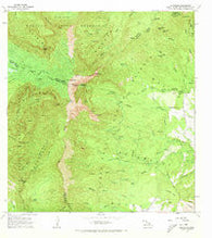 Waialeale Hawaii Historical topographic map, 1:24000 scale, 7.5 X 7.5 Minute, Year 1965
