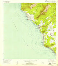 Waianae Hawaii Historical topographic map, 1:24000 scale, 7.5 X 7.5 Minute, Year 1954