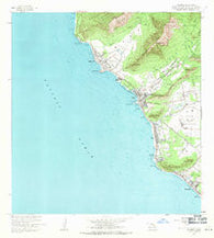 Waianae Hawaii Historical topographic map, 1:24000 scale, 7.5 X 7.5 Minute, Year 1963