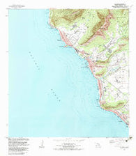 Waianae Hawaii Historical topographic map, 1:24000 scale, 7.5 X 7.5 Minute, Year 1983