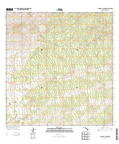 Waikoloa Ponds Hawaii Current topographic map, 1:24000 scale, 7.5 X 7.5 Minute, Year 2013