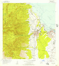 Wailuku Hawaii Historical topographic map, 1:24000 scale, 7.5 X 7.5 Minute, Year 1955