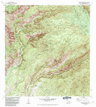 Waimea Canyon Hawaii Historical topographic map, 1:24000 scale, 7.5 X 7.5 Minute, Year 1983