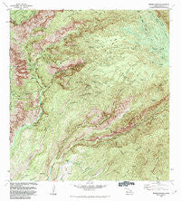 Waimea Canyon Hawaii Historical topographic map, 1:24000 scale, 7.5 X 7.5 Minute, Year 1983