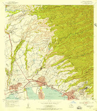 Waipahu Hawaii Historical topographic map, 1:24000 scale, 7.5 X 7.5 Minute, Year 1954