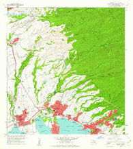 Waipahu Hawaii Historical topographic map, 1:24000 scale, 7.5 X 7.5 Minute, Year 1959