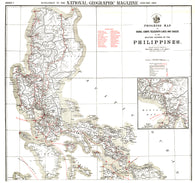 Buy map 1902 Philippines Military Telegraph Lines North Map