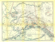 Buy map 1914 Alaska Map