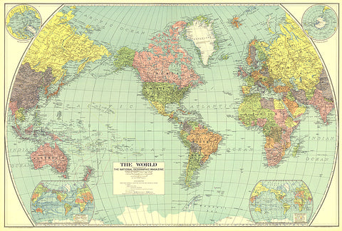 Buy map 1932 World Map