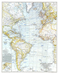 Buy map 1941 Atlantic Ocean Map